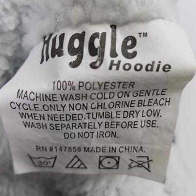 Huggle Hoodie. No tags, pocket needs repair. Navy & White, Super soft
