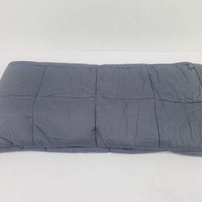 Gray Weighted Blanket 40