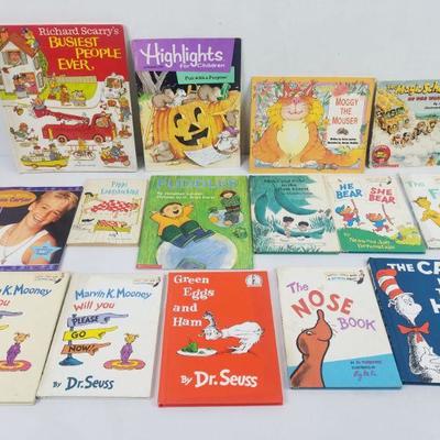 15 Kids Books, Including 7 Dr. Seuss Books 
