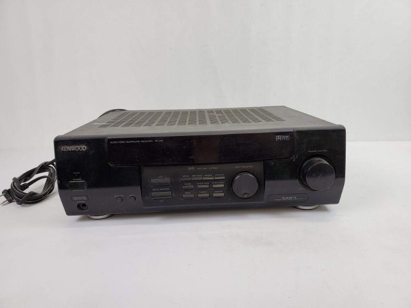 Kenwood AudioVideo Surround Receiver, VR405, Scratches on Top