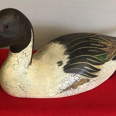 Ducks Unlimited Lac La Croix- pintail carved decoy