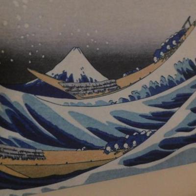 The Great Wave Off Kanagawa on Canvas 48