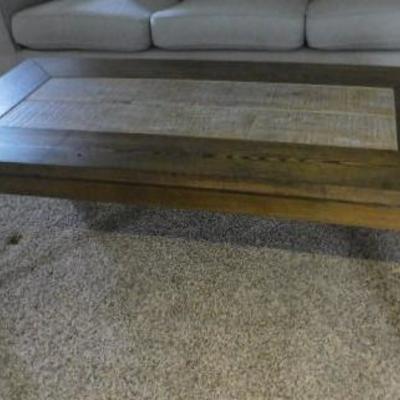 Solid Mixed Wood Coffee Table 48