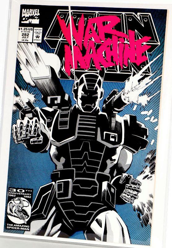 Iron Man 282 Marvel Comics 1992 First Jim Rhodes As War Machine Estatesalesorg