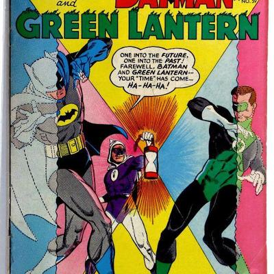 Brave and the Bold #59 BATMAN Green Lantern DC Comics 1965 Silver Age