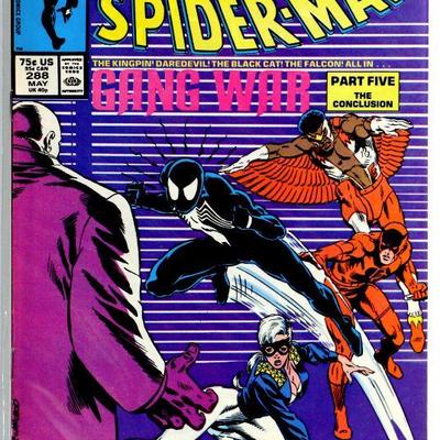 Amazing Spider-Man #288 Marvel Comics 1987 Copper Age Comic Book FN