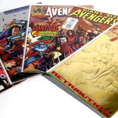 AVENGERS Comic Books Collection Marvel Comics - Lot of 5 - High Grade