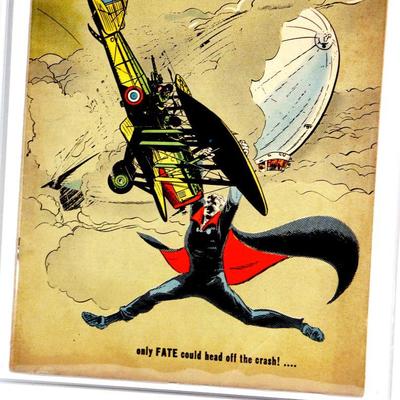 MAN in BLACK #3 January 1958 Thrill Comics - FN- Comic Book - Rare