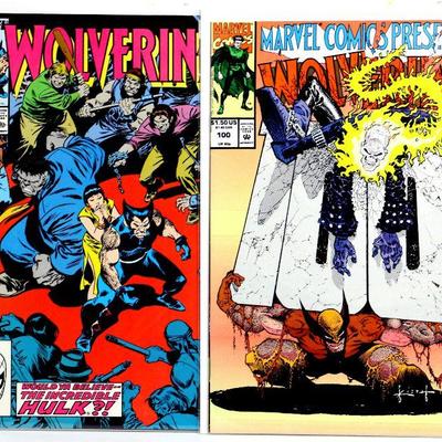 WOLVERINE #7 Marvel Comics Presents #100 Marvel Comics 1989/92 NM
