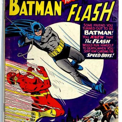 Brave and the Bold #67 BATMAN and FLASH DC Comics 1966 Silver Age