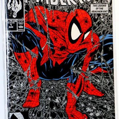 SPIDER-MAN #1 Marvel Comics 1990 Silver Cover Variant - NM