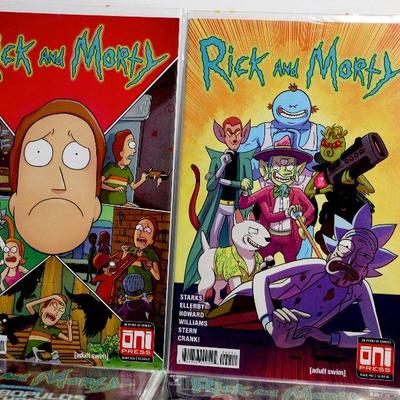 Rick and Morty Comic Book Collection ONI Press Comics lot of 6 Mint Grade