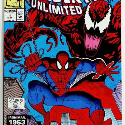 SPIDER-MAN UNLIMITED #1 Marvel Comics 1993 Carnage Begins High Grade