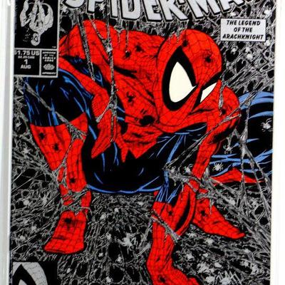 SPIDER-MAN #1 Marvel Comics 1990 Silver Cover Variant - NM
