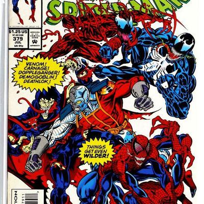 Amazing Spider-Man #379 Maximum Carnage Part 7 - Marvel Comics 1993 NM