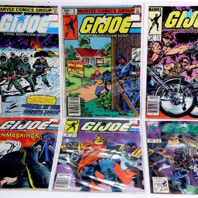 G.I. Joe, A Real American Hero #2 10 35 55 69 121 Marvel Comics Lot 1982/92