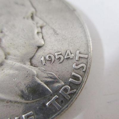                          1954 Liberty Half Dollar 