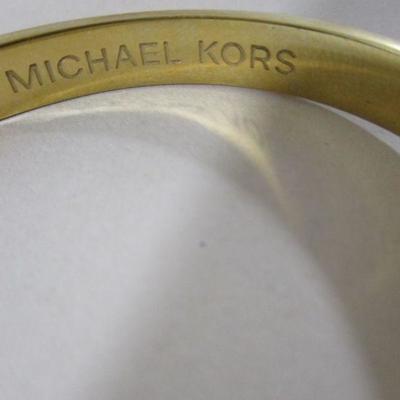 Micheal Kors  Gold tone Belt Buckle Bracelet