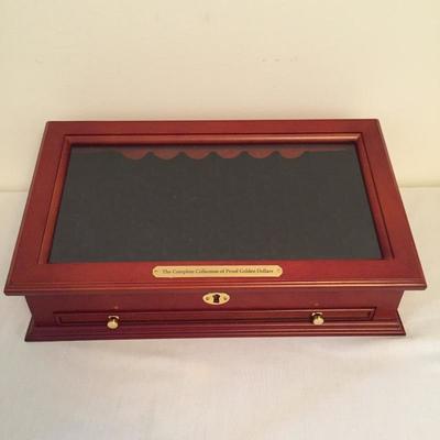 Lot 27 - Wooden Coin Cases and More