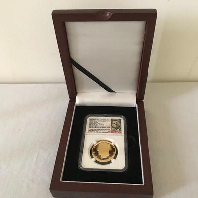 Lot 24 - Graded and Certified Kennedy Gold Half Dollar