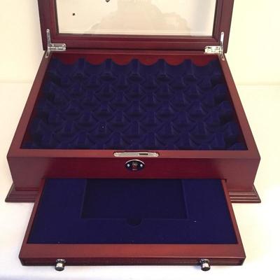 Lot 27 - Wooden Coin Cases and More