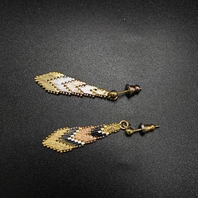 Lot 52 - Earrings and Matching Bracelet Marked 925