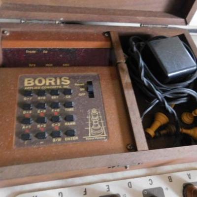 Vintage Boris Computer Chess Game with Instruction Manual