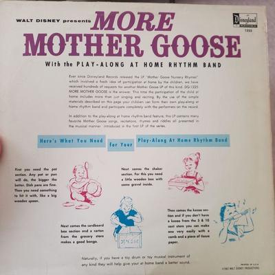 More Mother Goose 1962 Walt Disney Record