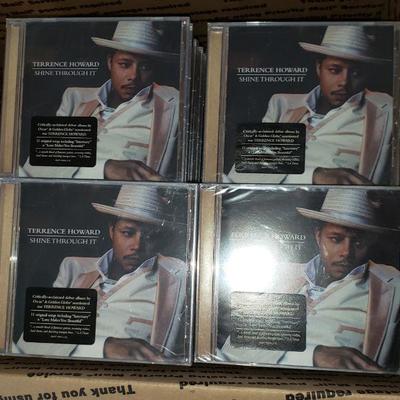 Lot of 102 Shine Through It by Terrence Howard CDs - New in Wrapping