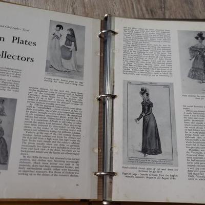 Amazing Victorian Vintage Fashion Album Many items from 1800s 