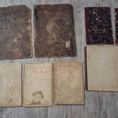 Lot of 40+ Vintage Book Boards Covers & 1865 Book for Arts and Crafts Hobbies
