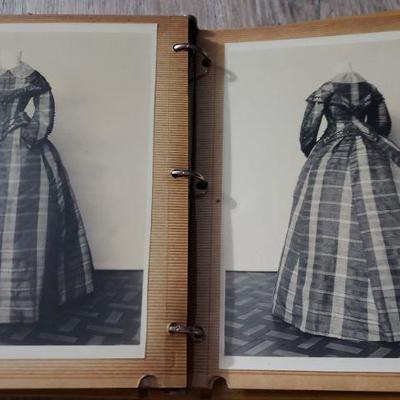 Amazing Victorian Vintage Fashion Album Many items from 1800s 