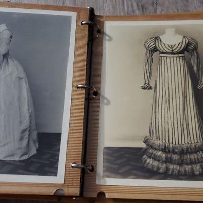 Amazing Victorian Vintage Fashion Album Many items from 1800s 