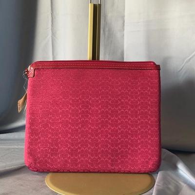 Pink coach purse 