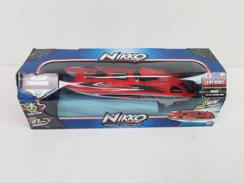 Nikko Hydro Thunder Pro 1 24 Scale Radio Control Boat. Open Box New EstateSales