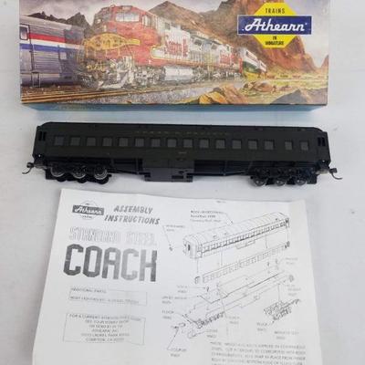 Vintage Model Train Athearn T&P Standard Heavyweight Coach #1207 A with Box