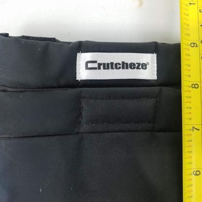 CrutchEze Bag for Crutches, Black