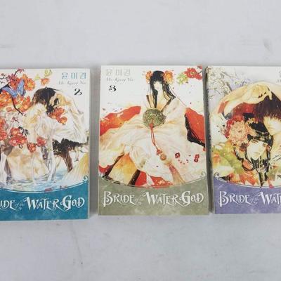 3 Books by Mi-Kyung Yun, Bride of the Water God Series # 2-4