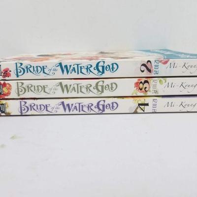 3 Books by Mi-Kyung Yun, Bride of the Water God Series # 2-4