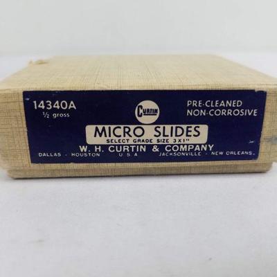 Vintage Micro Slides for Microscope 1