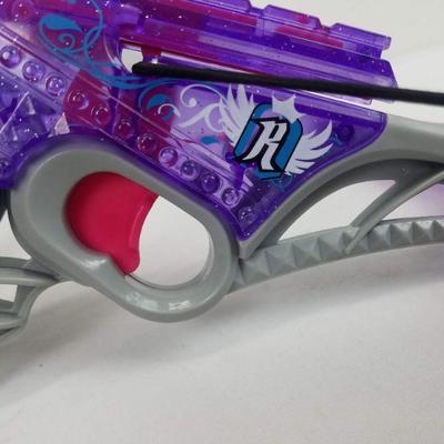2 Nerf Rebelle Dart Shooters. No darts included