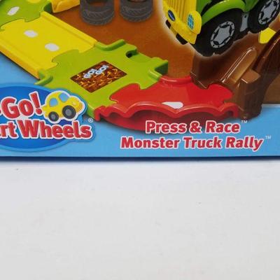 VTech Go Go Smart Wheels Press & Race Monster Truck Rally. Complete, Works