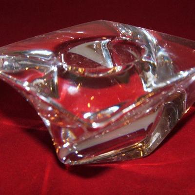 Orrefors  Swedish Crystal  Tea Candle Holder  