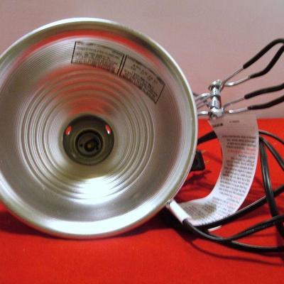 Aluminum Reflector  Shop  Light With Clamp. 