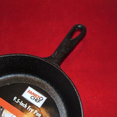 Cast Iron Skillet - 9 1/2"   Brand New