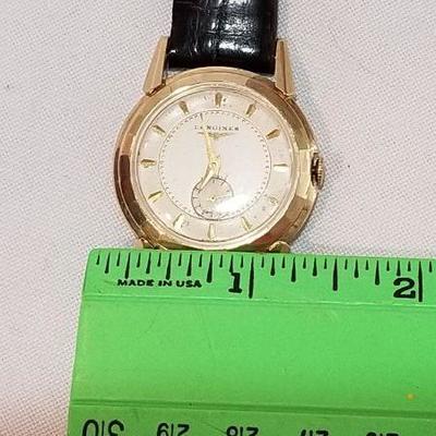 14k Mens Longines watch