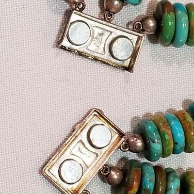 Sterling and turquoise bracelet