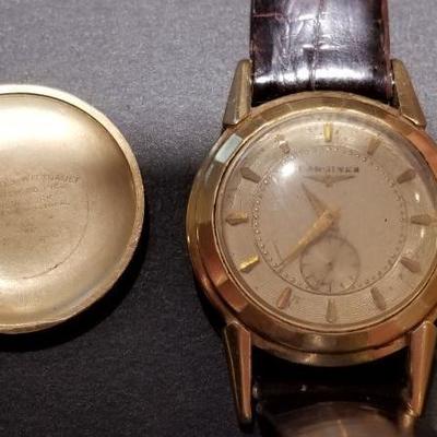 14k Mens Longines watch