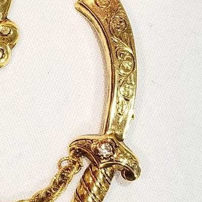 Vintage Emperor Brooch