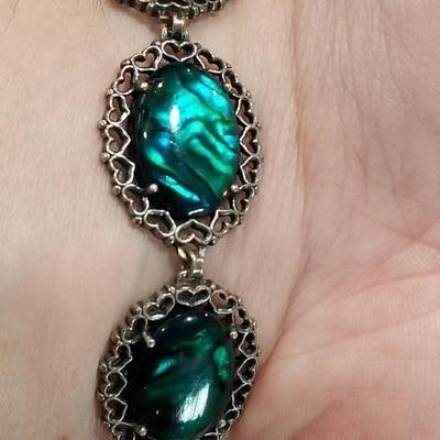 Sterling bracelet.